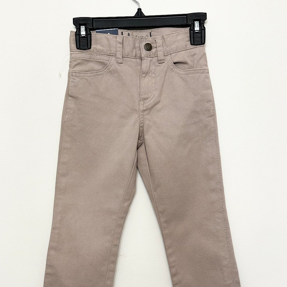 Johnnie-O Beige Cotton Pant for Boy